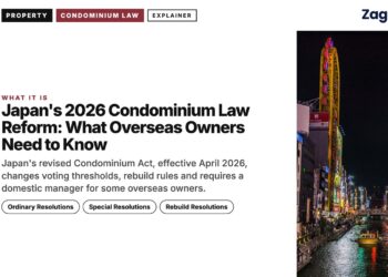 Night — Dotonbori canal at night with neon signs, illustrating Japan's 2026 Condominium Law Reform: What Overseas Owners Need to Know