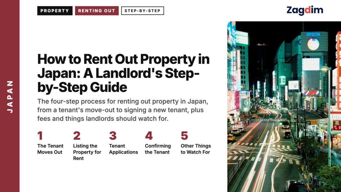 Night — neon lit shopping street at night in Tokyo, illustrating How to Rent Out Property in Japan: A Landlord's Step-by-Step Guide