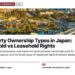 Aerial — aerial panorama of Osaka cityscape with tower, illustrating Property Ownership Types in Japan: Freehold vs Leasehold Rights