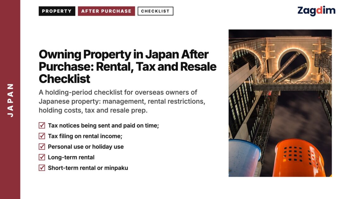 Architecture — rooftop observatory interior at Umeda Sky Building, illustrating Owning Property in Japan After Purchase: Rental, Tax and Resale Checklist