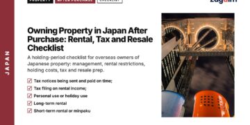 Architecture — rooftop observatory interior at Umeda Sky Building, illustrating Owning Property in Japan After Purchase: Rental, Tax and Resale Checklist