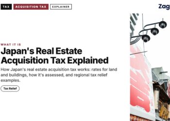 Street — Shinsekai street signage and shopfronts, illustrating Japan's Real Estate Acquisition Tax Explained