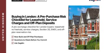 Victorian terraced houses, illustrating Buying in London: A Pre-Purchase Risk Checklist for Leasehold, Service Charges and Off-Plan Deposits