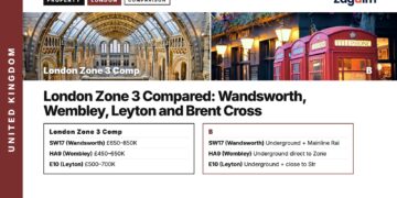 Natural History Museum interior, illustrating London Zone 3 Compared: Wandsworth, Wembley, Leyton and Brent Cross