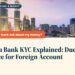 Kuala Lumpur skyline at twilight with Petronas Towers, illustrating Malaysia Bank KYC Explained: Due Diligence for Foreign Account Holders