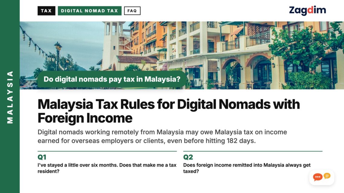 Waterfront promenade with colonial-style buildings and a lighthouse tower, illustrating Malaysia Tax Rules for Digital Nomads with Foreign Income