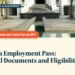 White mosque reflected in pool with palm trees, illustrating Malaysia Employment Pass: Personal Documents and Eligibility