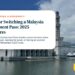 Kota Kinabalu City Mosque with an event marquee nearby, illustrating Ending or Switching a Malaysia Employment Pass: 2025 Procedures