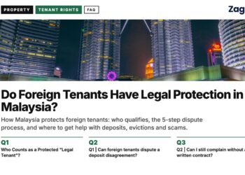 Night — Petronas Twin Towers illuminated at night Kuala Lumpur, illustrating Do Foreign Tenants Have Legal Protection in Malaysia?
