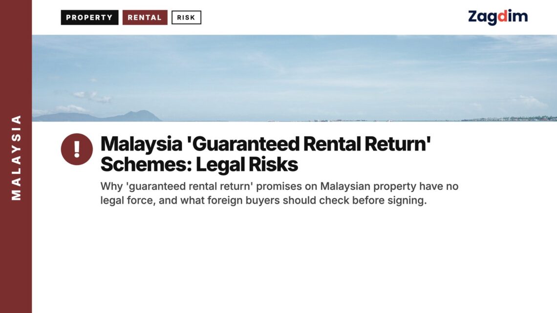 Other — open turquoise sea with distant hills, illustrating Malaysia 'Guaranteed Rental Return' Schemes: Legal Risks
