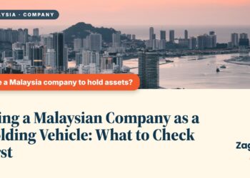 George Town skyline along the waterfront at dusk, illustrating Using a Malaysian Company as a Holding Vehicle: What to Check First