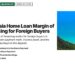 Aerial coastal view of green hills meeting the blue sea, illustrating Malaysia Home Loan Margin of Financing for Foreign Buyers
