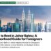 Skyline — Kuala Lumpur skyline with Petronas Towers and KL Tower, illustrating Where to Rent in Johor Bahru: A Neighborhood Guide for Foreigners