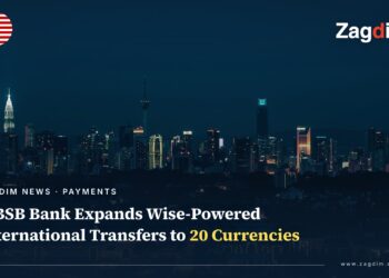 Kuala Lumpur skyline at night, as MBSB Bank expands its Wise-powered international transfer service to 20 currencies