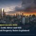 Kuala Lumpur's Petronas Towers and residential skyline at dusk, cover for the Zagdim MM2H (Malaysia My Second Home) living guide