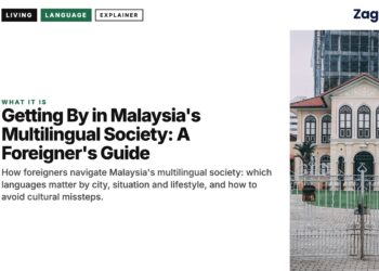 Architecture — white colonial building with modern skyscraper behind, illustrating Getting By in Malaysia's Multilingual Society: A Foreigner's Guide