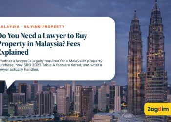 Kuala Lumpur dusk skyline with KL Tower and Petronas Towers, illustrating Do You Need a Lawyer to Buy Property in Malaysia? Fees Explained