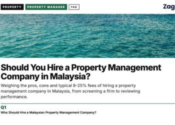 Other — calm turquoise sea meeting the horizon, illustrating Should You Hire a Property Management Company in Malaysia?