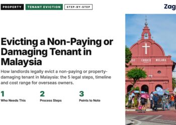 Landmark — Christ Church Melaka with tourists and trishaws, illustrating Evicting a Non-Paying or Damaging Tenant in Malaysia