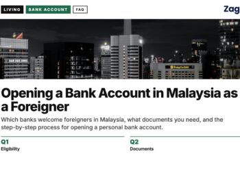 Night — KL Tower and city skyline at night, illustrating Opening a Bank Account in Malaysia as a Foreigner