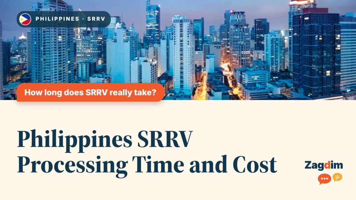 Makati business district skyline at dusk, illustrating Zagdim's guide: Philippines SRRV Processing Time and Cost
