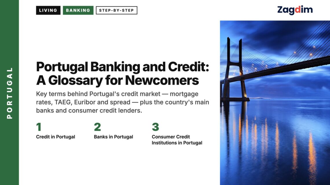 Landmark — Vasco da Gama Bridge at dusk, illustrating Portugal Banking and Credit: A Glossary for Newcomers