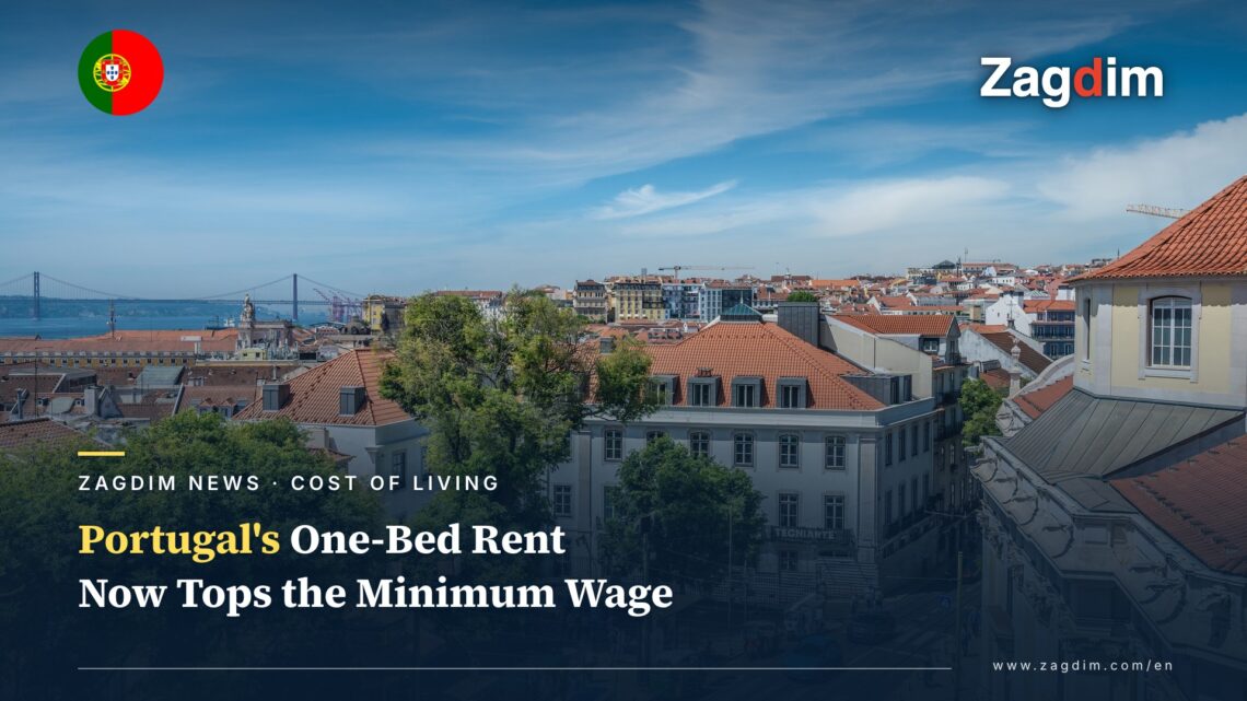 Portugal's One-Bed Rent Now Tops the Minimum Wage