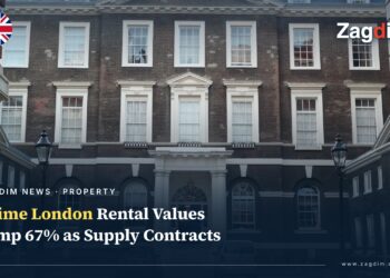 Prime London Rental Values Jump 67% as Supply Contracts