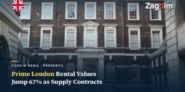 Prime London Rental Values Jump 67% as Supply Contracts