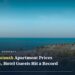Ras Al Khaimah waterfront apartments and palm promenade aerial view