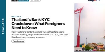 Landmark — Giant Swing tuk-tuk, illustrating Thailand's Bank KYC Crackdown: What Foreigners Need to Know