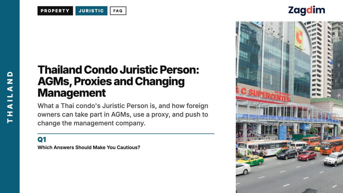 Street — Bangkok shopping traffic, illustrating Thailand Condo Juristic Person: AGMs, Proxies and Changing Management