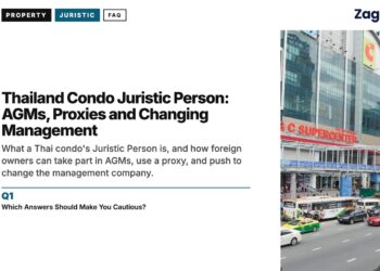Street — Bangkok shopping traffic, illustrating Thailand Condo Juristic Person: AGMs, Proxies and Changing Management