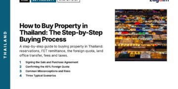 Market — night market aerial, illustrating How to Buy Property in Thailand: The Step-by-Step Buying Process