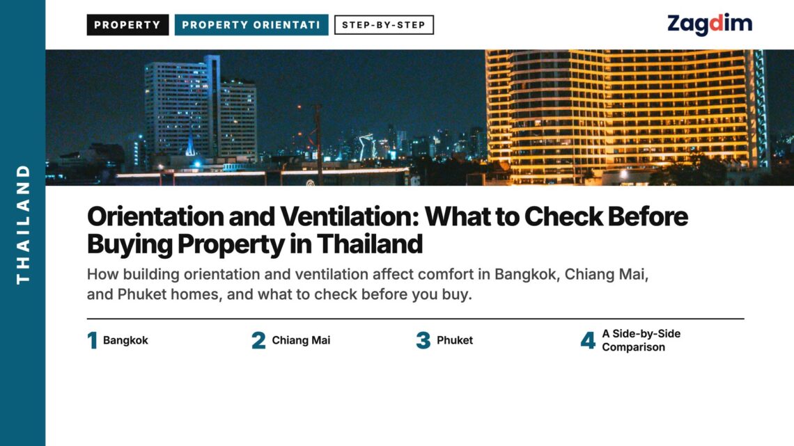 River — hotel night, illustrating Orientation and Ventilation: What to Check Before Buying Property in Thailand