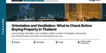 River — hotel night, illustrating Orientation and Ventilation: What to Check Before Buying Property in Thailand