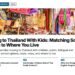 Market — bags stall, illustrating Moving to Thailand With Kids: Matching School Choice to Where You Live