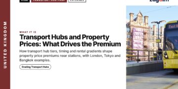 Manchester tram, illustrating Transport Hubs and Property Prices: What Drives the Premium