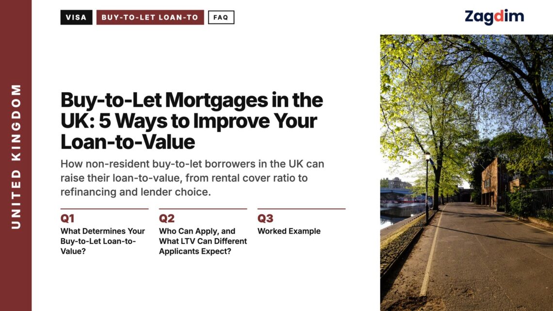 Tree-lined path in autumn, illustrating Buy-to-Let Mortgages in the UK: 5 Ways to Improve Your Loan-to-Value