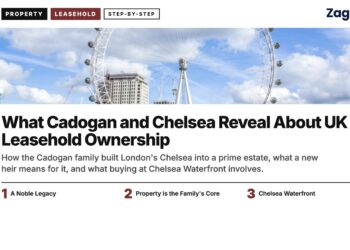 London Eye and the Thames, illustrating What Cadogan and Chelsea Reveal About UK Leasehold Ownership