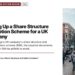 Busy shopping street, illustrating Setting Up a Share Structure and Option Scheme for a UK Company