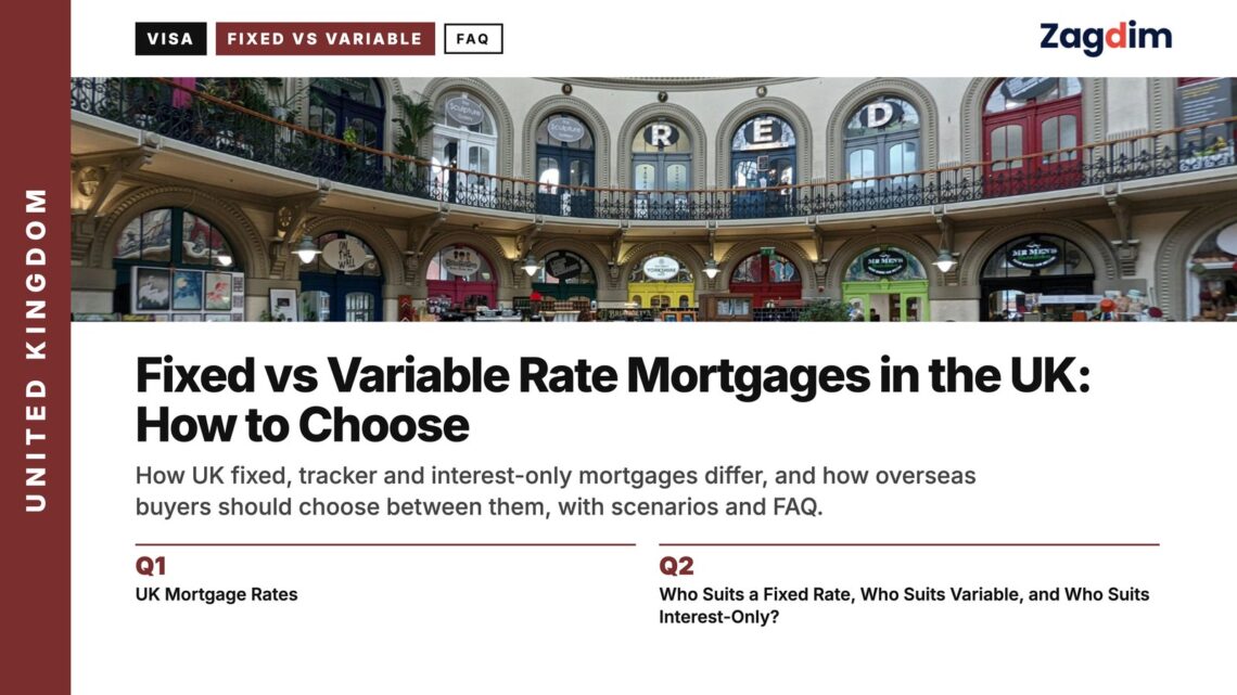 Leeds Corn Exchange interior, illustrating Fixed vs Variable Rate Mortgages in the UK: How to Choose