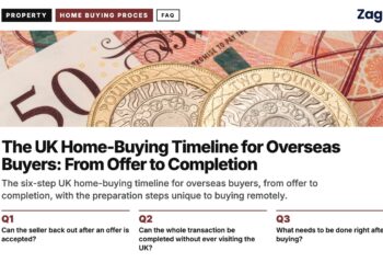 Bank of England £50 notes and pound coins, illustrating The UK Home-Buying Timeline for Overseas Buyers: From Offer to Completion