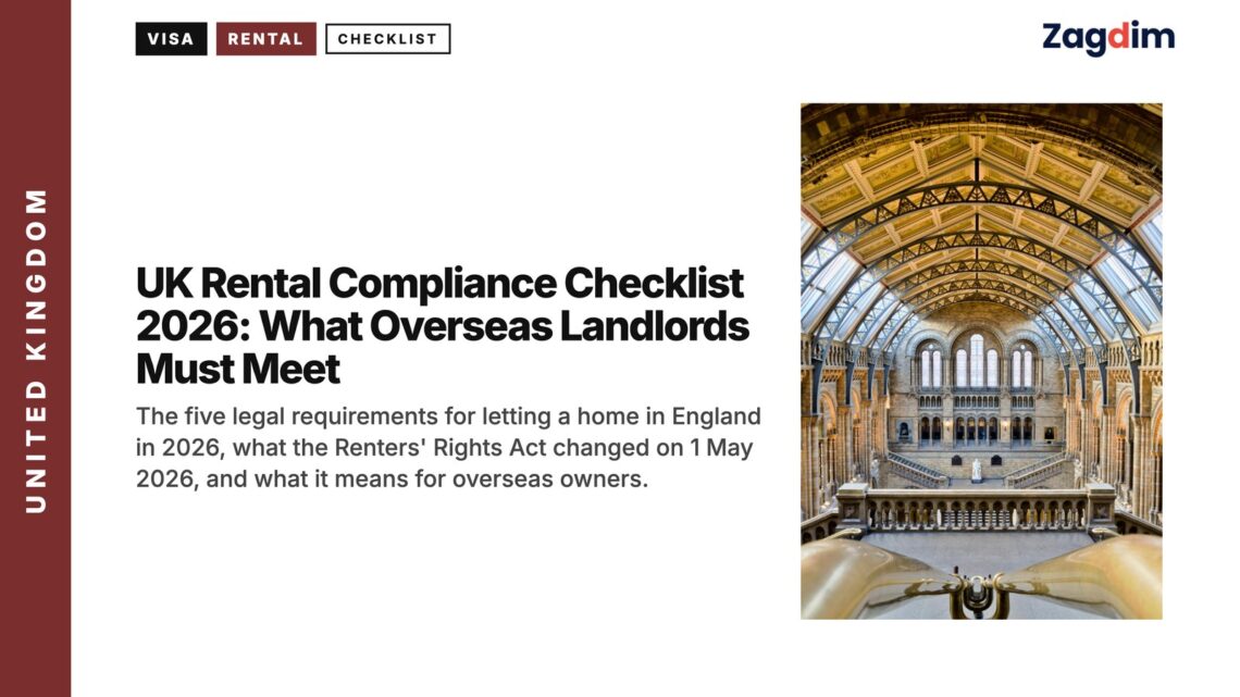 Natural History Museum interior, illustrating UK Rental Compliance Checklist 2026: What Overseas Landlords Must Meet