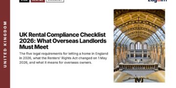Natural History Museum interior, illustrating UK Rental Compliance Checklist 2026: What Overseas Landlords Must Meet