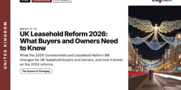 Regent Street festive lights at night, illustrating UK Leasehold Reform 2026: What Buyers and Owners Need to Know