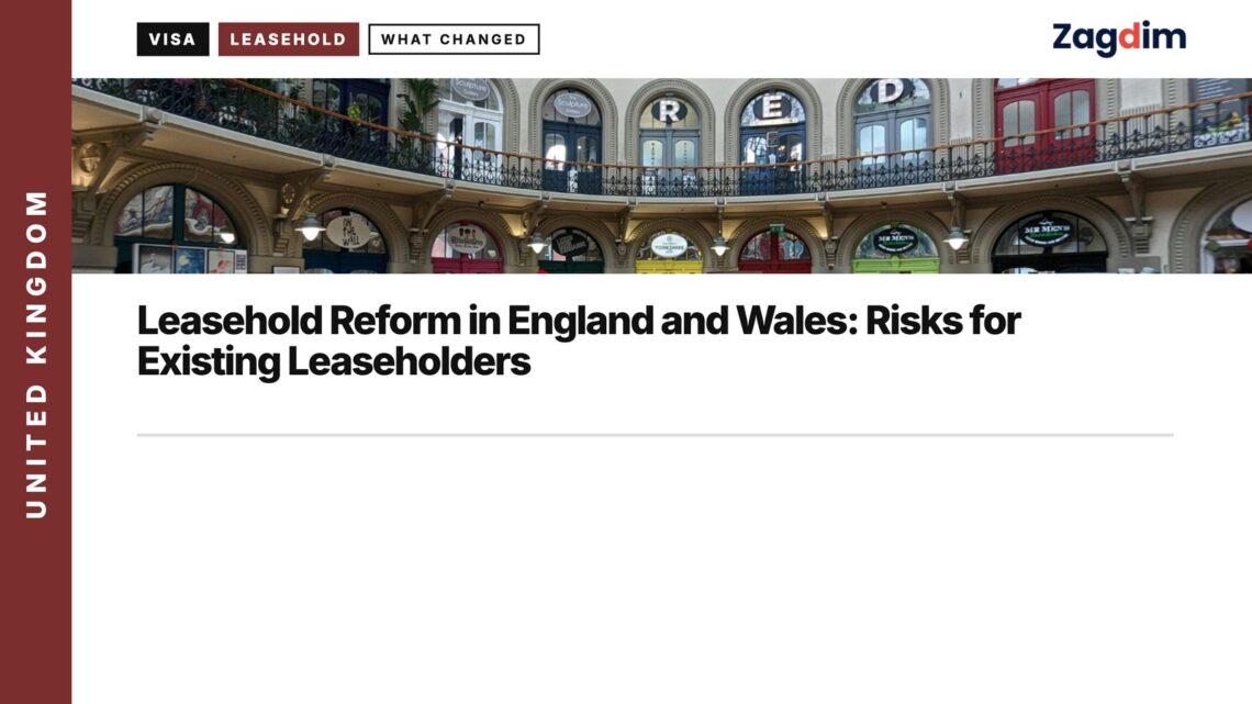 Leeds Corn Exchange interior, illustrating Leasehold Reform in England and Wales: Risks for Existing Leaseholders