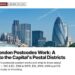 Tower of London and the City skyline, illustrating How London Postcodes Work: A Guide to the Capital's Postal Districts
