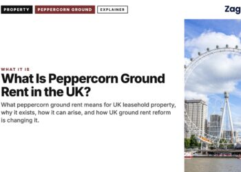 London Eye and the Thames, illustrating What Is Peppercorn Ground Rent in the UK?