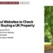 Tree-lined park path, illustrating 4 Useful Websites to Check Before Buying a UK Property